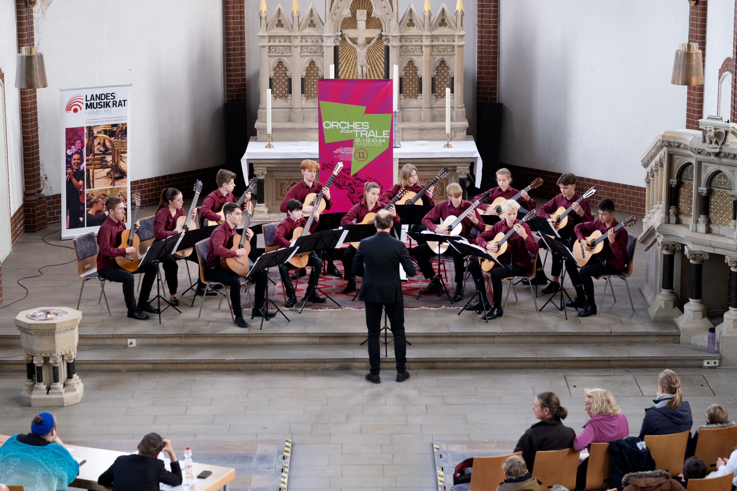 ORCHESTRALE 2024 - 2.Landesorchester-Wettbewerb Hamburg & Schleswig Holstein - am 12./13.Oktober 2024 in der Friedrich-Ebert-Halle in Hamburg-Heimfeld